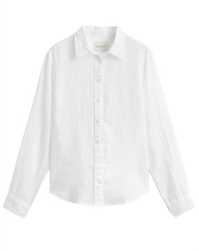 Gant - Linen Hemd - White